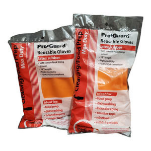 ProGuard Latex Rubber Professional Grade‎ Reusable Gloves #8430M Medium 28 Mil